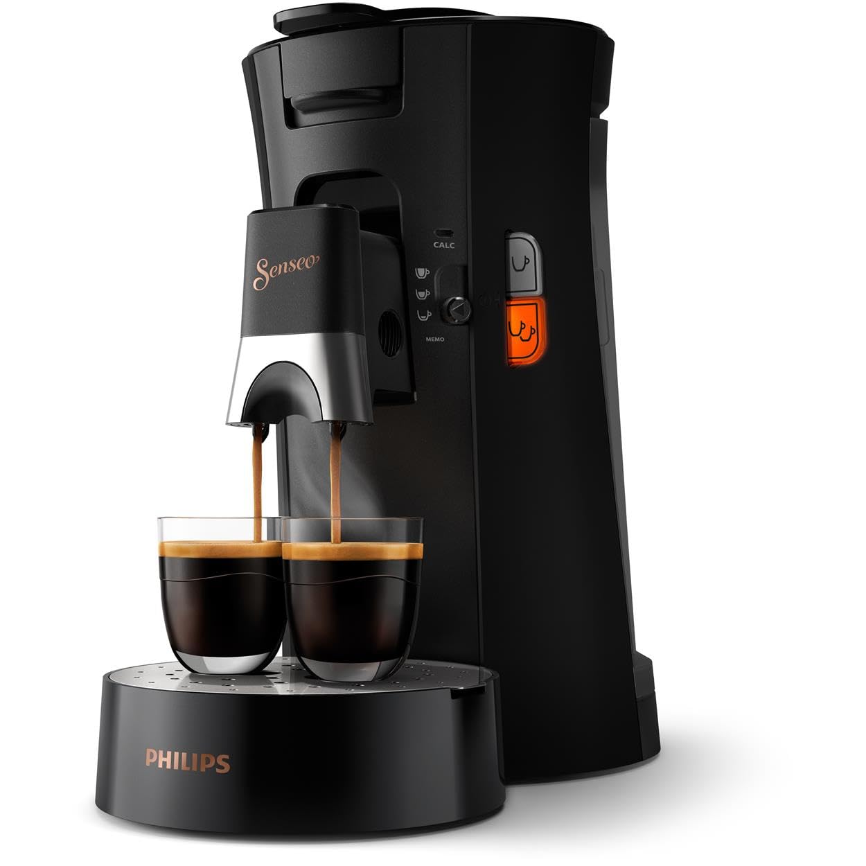 SENSEO Machine à Café à Dosettes – Intensité Plus, Crema Plus, 2 Tasses Simultanées, CSA240/61 - photo 1
