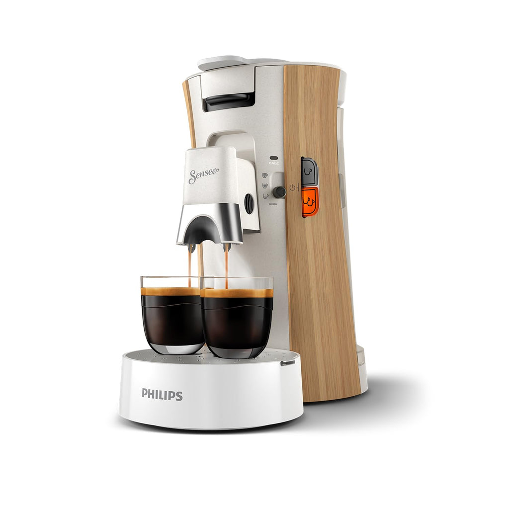 SENSEO Select Machine à Café à Dosettes – Blanc Soie, 3 Intensités, Crema Plus, CSA240/06 - photo 2