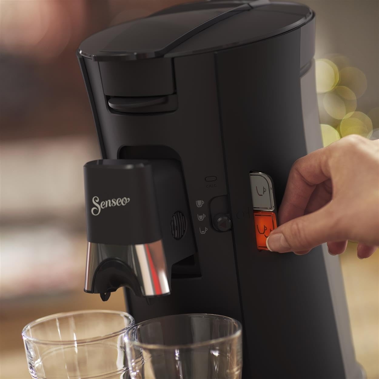 SENSEO Machine à Café à Dosettes – Intensité Plus, Crema Plus, 2 Tasses Simultanées, CSA240/61 - photo 2