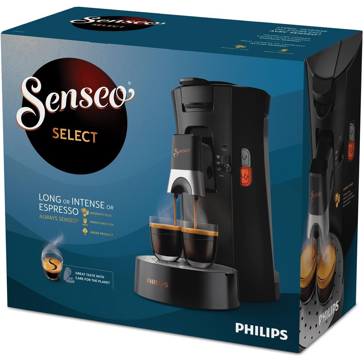 SENSEO Machine à Café à Dosettes – Intensité Plus, Crema Plus, 2 Tasses Simultanées, CSA240/61 - photo 6