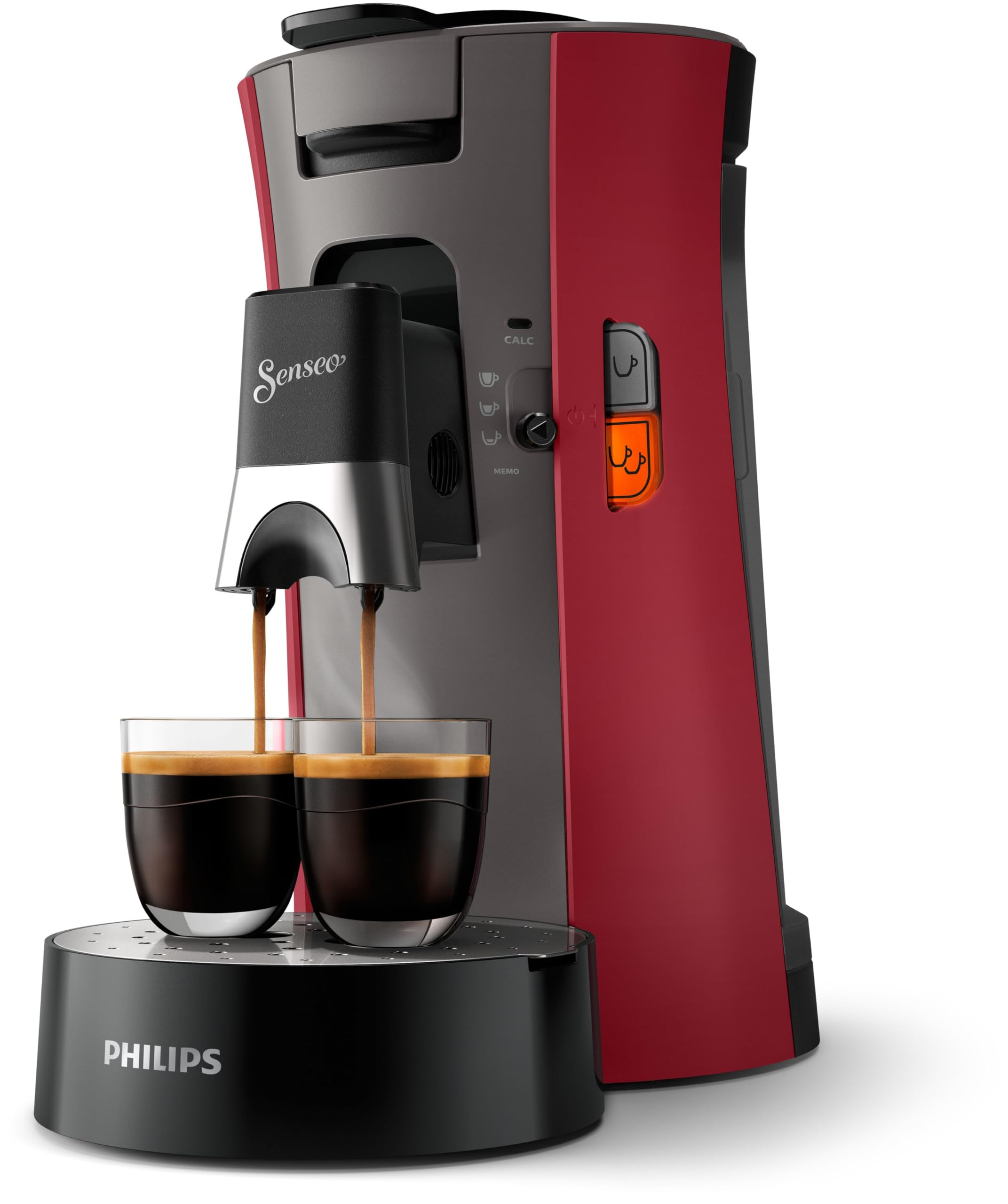 Machine à Café à Dosettes SENSEO Select Eco – Rouge Intense, Crema Plus, CSA240/91 - photo 1