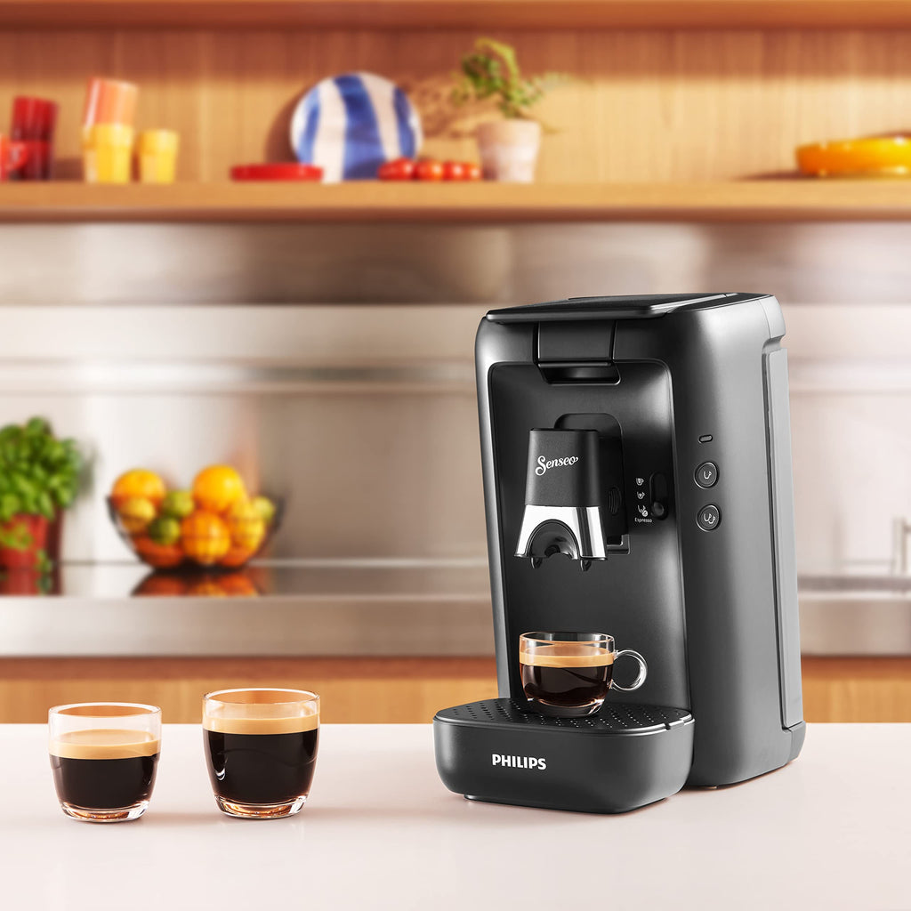 Senseo Maestro Machine à Café à Dosettes – Réservoir 1,2L, Noir, Fonction Mémo, CSA260/61 - photo 3