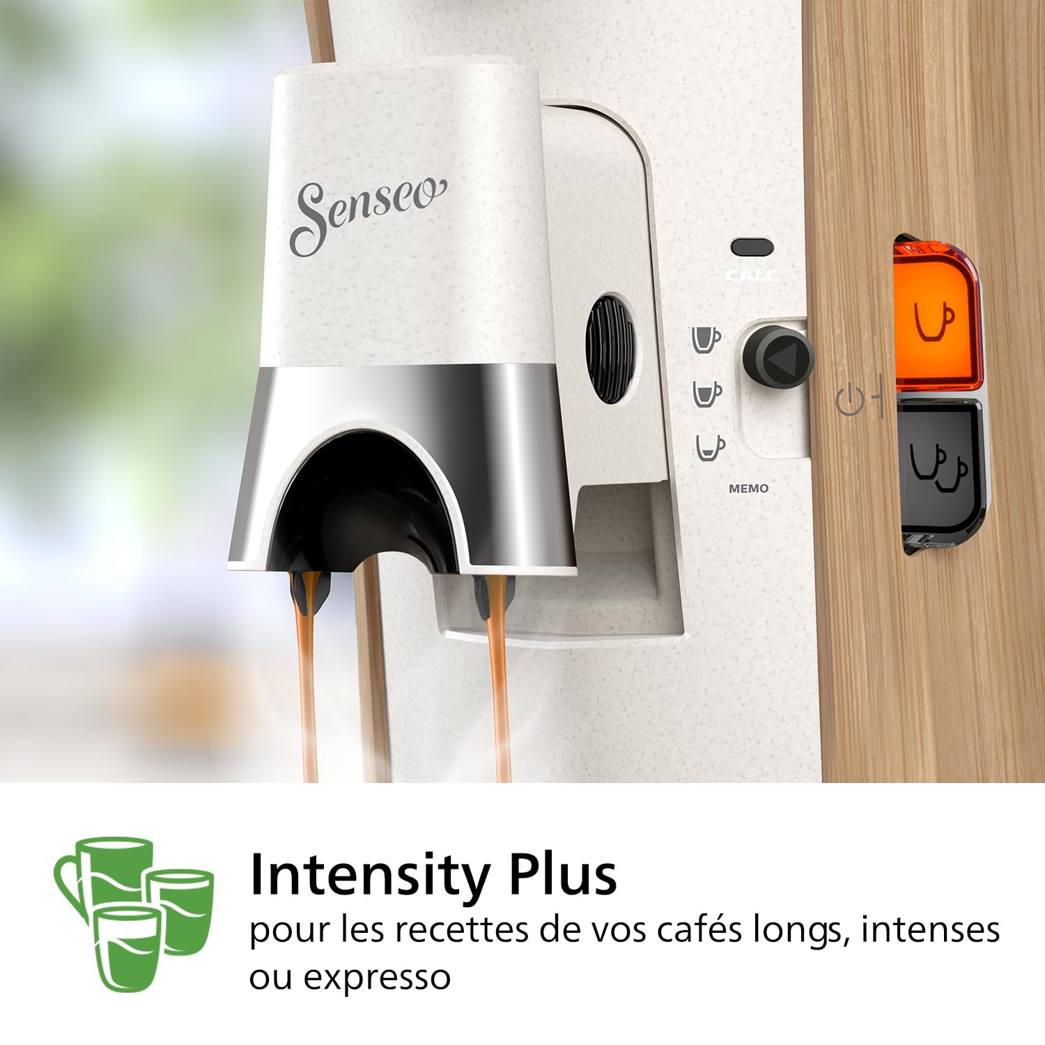 SENSEO Select Machine à Café à Dosettes – Blanc Soie, 3 Intensités, Crema Plus, CSA240/06 - photo 3