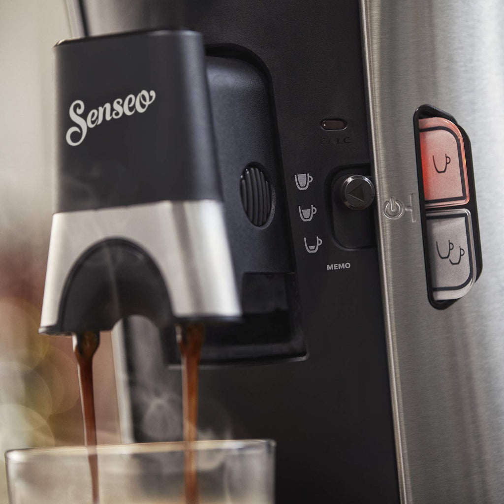 Machine à Café à Dosettes SENSEO Select Eco – Acier Brossé, Intensity Plus, Crema Plus, CSA250/10 - photo 4