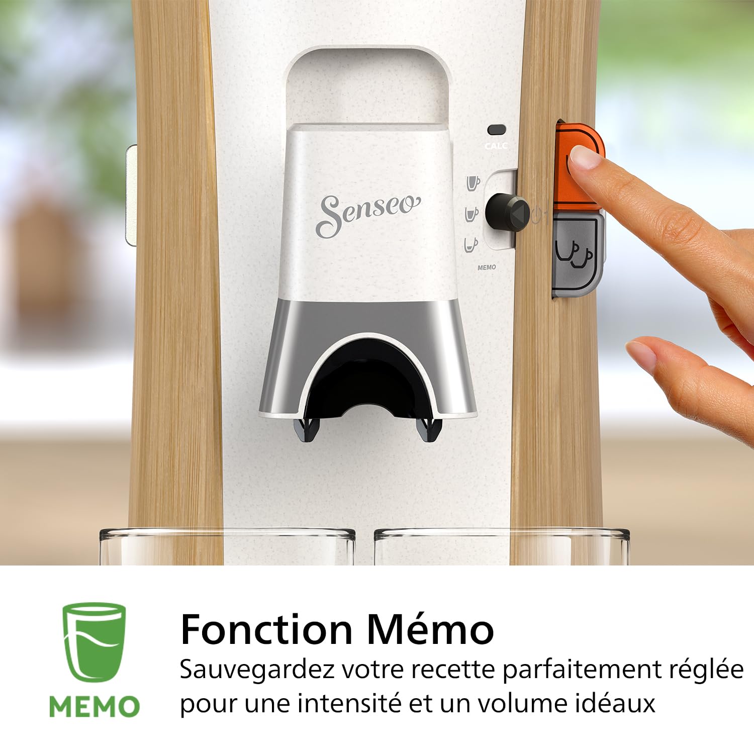 SENSEO Select Machine à Café à Dosettes – Blanc Soie, 3 Intensités, Crema Plus, CSA240/06 - photo 4