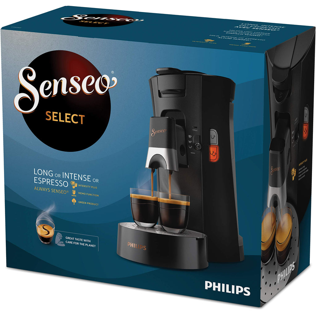 Domestic Appliances Senseo Select CSA240/60 – Machine à Café à Dosettes Noir, Fonction Mémo - photo 8