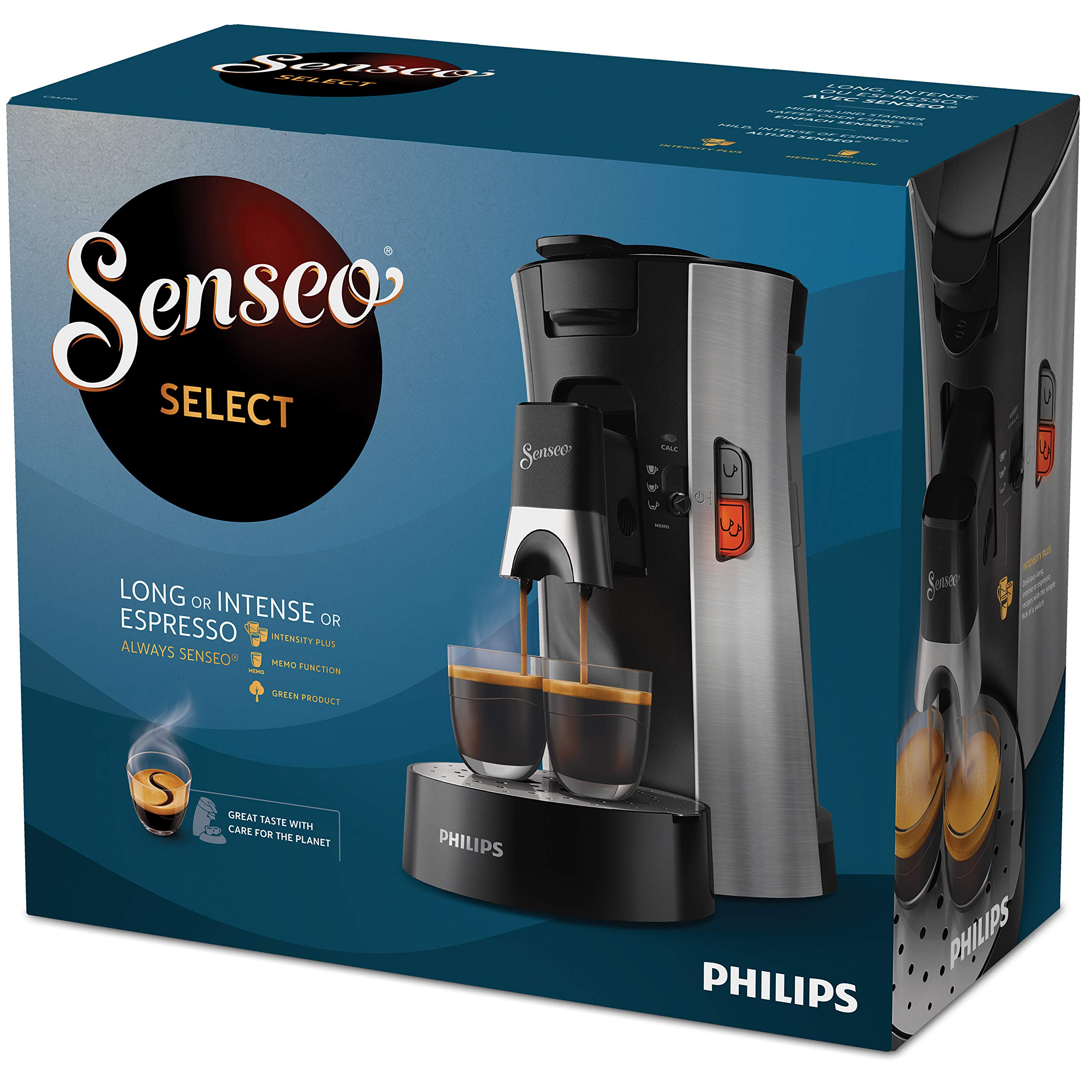 SENSEO Select Machine à Café à Dosettes – Sauge, Intensity Plus & Crema Plus, CSA250/11 - photo 8